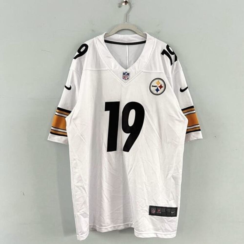 Pittsburgh Steelers Juju Smith-Schuster Nike White Stitched NFL Football Jersey